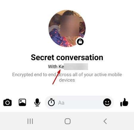 Verifying Secret Conversations on Facebook Messenger image