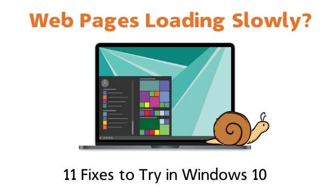 Web Pages Loading Slowly? 11 Fixes to Try in Windows 10 image