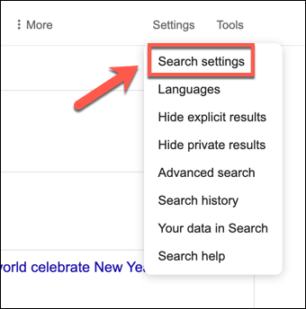 Disabling Google SafeSearch on PC or Mac image 2