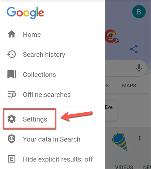 Turn Off Google SafeSearch on Mobile Browsers image 2
