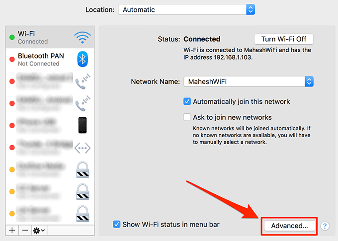 View The IP Address Of a Wireless Access Point On Mac (GUI) image 2