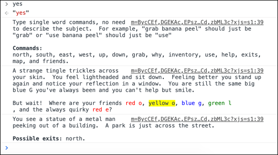 Text Adventure (Google Chrome and Search) image