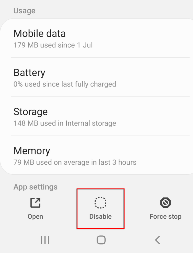 How To Disable Apps image 2