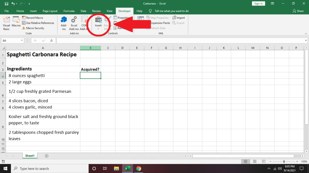 How to Use Checkboxes in Excel image 4