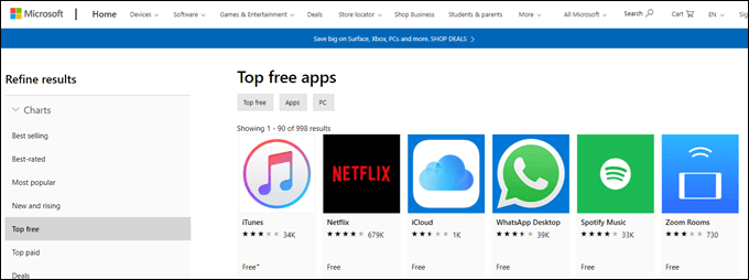 Microsoft Store image