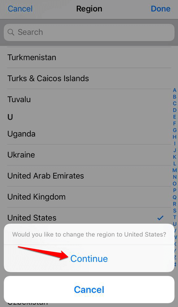 Set Up An iTunes Account For Another Country image 12