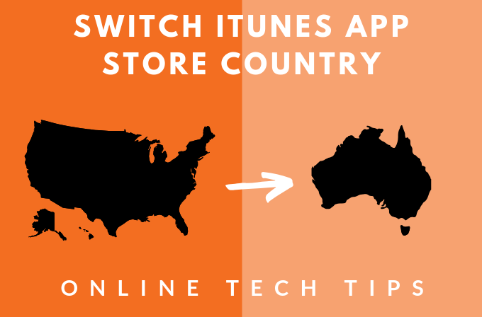 How to Switch iTunes App Store Account to Another Country image