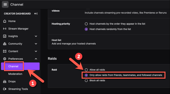 Configuring Your Twitch Raid Settings image 4