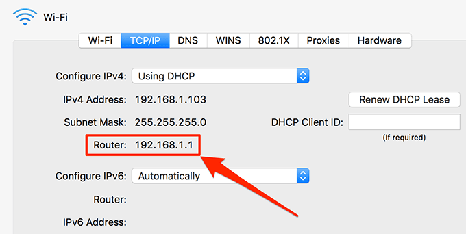 View The IP Address Of a Wireless Access Point On Mac (GUI) image 3